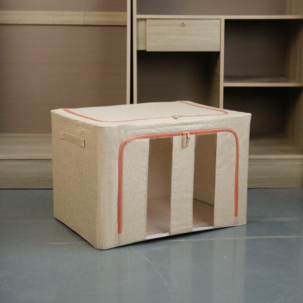 New Oxford Cloth Foldable Storage Box | Large Capacity Organizer for Quilts, Clothes & Toys