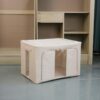 Large-Capacity Cotton Linen Foldable Fabric Storage Box | Moisture-Proof Organizer for Clothes & Quilts